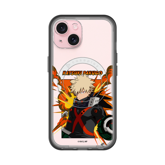 スリムプロテクションプレミアムケース with MagSafe［ 僕のヒーローアカデミア - ポップ - 爆豪 勝己 ］