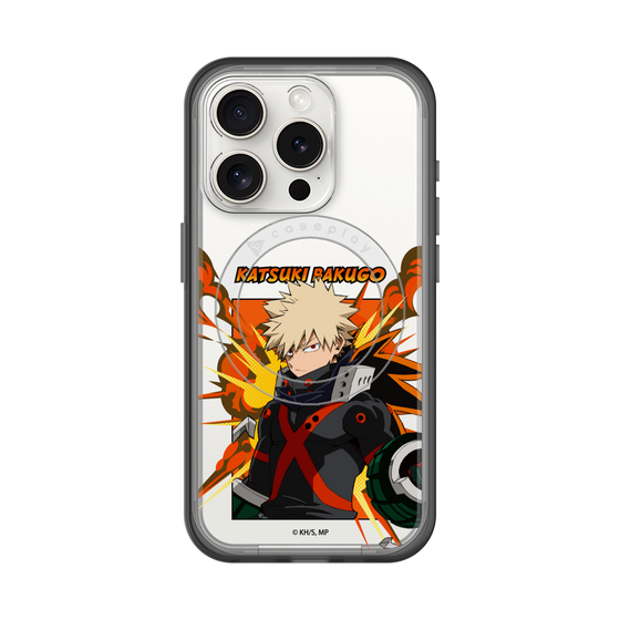 スリムプロテクションプレミアムケース with MagSafe［ 僕のヒーローアカデミア - ポップ - 爆豪 勝己 ］