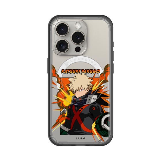 スリムプロテクションプレミアムケース with MagSafe［ 僕のヒーローアカデミア - ポップ - 爆豪 勝己 ］