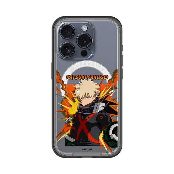 スリムプロテクションプレミアムケース with MagSafe［ 僕のヒーローアカデミア - ポップ - 爆豪 勝己 ］