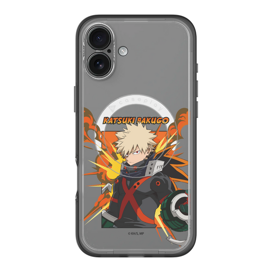 スリムプロテクションプレミアムケース with MagSafe［ 僕のヒーローアカデミア - ポップ - 爆豪 勝己 ］