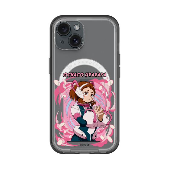 スリムプロテクションプレミアムケース with MagSafe［ 僕のヒーローアカデミア - ポップ - 麗日 お茶子 ］