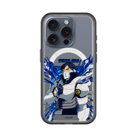 スリムプロテクションプレミアムケース with MagSafe［ 僕のヒーローアカデミア - ポップ - 飯田 天哉 ］