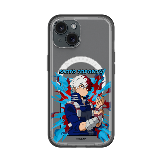 スリムプロテクションプレミアムケース with MagSafe［ 僕のヒーローアカデミア - ポップ - 轟 焦凍 ］