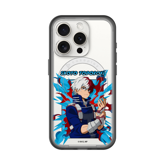 スリムプロテクションプレミアムケース with MagSafe［ 僕のヒーローアカデミア - ポップ - 轟 焦凍 ］