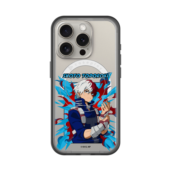 スリムプロテクションプレミアムケース with MagSafe［ 僕のヒーローアカデミア - ポップ - 轟 焦凍 ］
