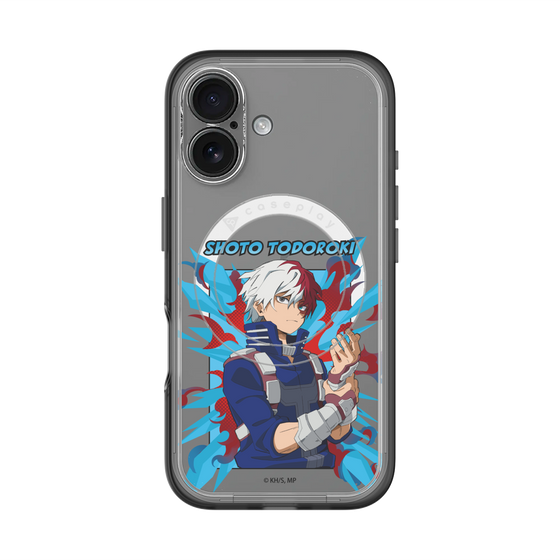 スリムプロテクションプレミアムケース with MagSafe［ 僕のヒーローアカデミア - ポップ - 轟 焦凍 ］