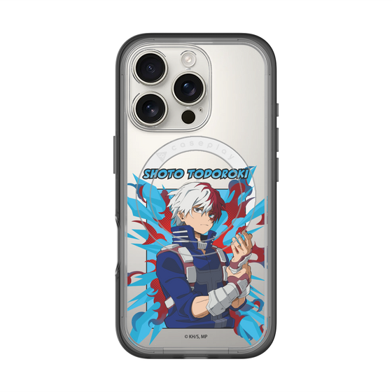 スリムプロテクションプレミアムケース with MagSafe［ 僕のヒーローアカデミア - ポップ - 轟 焦凍 ］