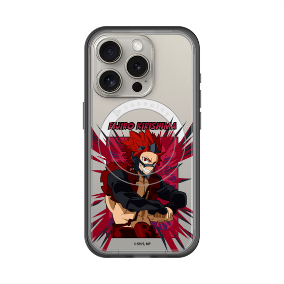 スリムプロテクションプレミアムケース with MagSafe［ 僕のヒーローアカデミア - ポップ - 切島 鋭児郎 ］