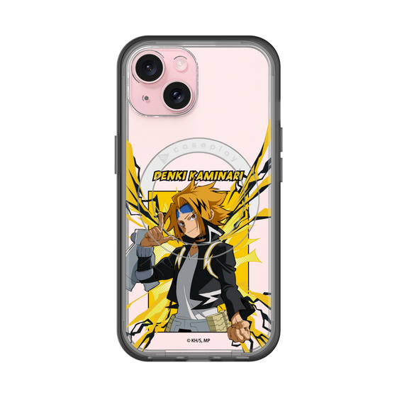 スリムプロテクションプレミアムケース with MagSafe［ 僕のヒーローアカデミア - ポップ - 上鳴 電気 ］