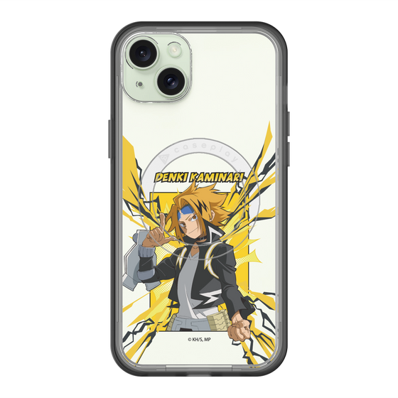 スリムプロテクションプレミアムケース with MagSafe［ 僕のヒーローアカデミア - ポップ - 上鳴 電気 ］