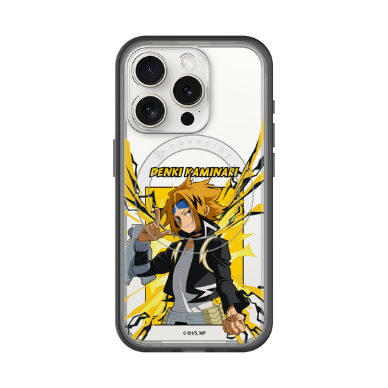 スリムプロテクションプレミアムケース with MagSafe［ 僕のヒーローアカデミア - ポップ - 上鳴 電気 ］