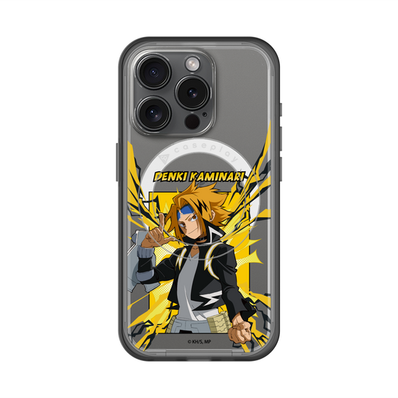 スリムプロテクションプレミアムケース with MagSafe［ 僕のヒーローアカデミア - ポップ - 上鳴 電気 ］