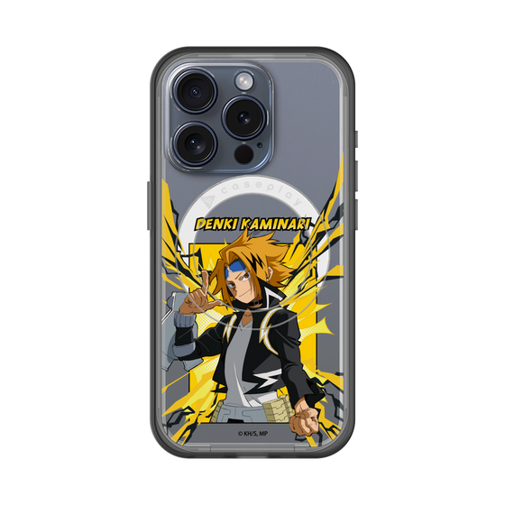 スリムプロテクションプレミアムケース with MagSafe［ 僕のヒーローアカデミア - ポップ - 上鳴 電気 ］