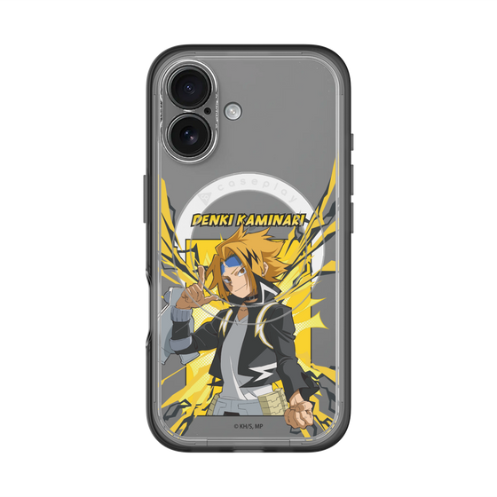 スリムプロテクションプレミアムケース with MagSafe［ 僕のヒーローアカデミア - ポップ - 上鳴 電気 ］