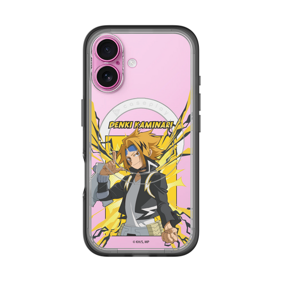 スリムプロテクションプレミアムケース with MagSafe［ 僕のヒーローアカデミア - ポップ - 上鳴 電気 ］