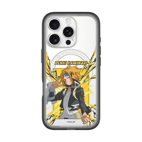 スリムプロテクションプレミアムケース with MagSafe［ 僕のヒーローアカデミア - ポップ - 上鳴 電気 ］