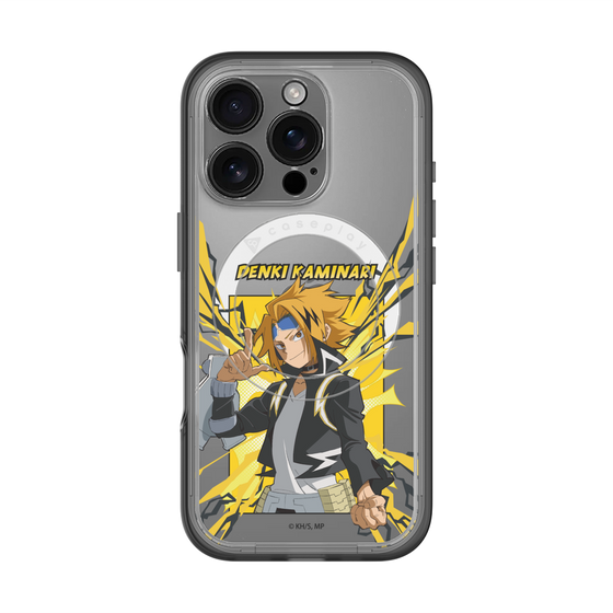 スリムプロテクションプレミアムケース with MagSafe［ 僕のヒーローアカデミア - ポップ - 上鳴 電気 ］