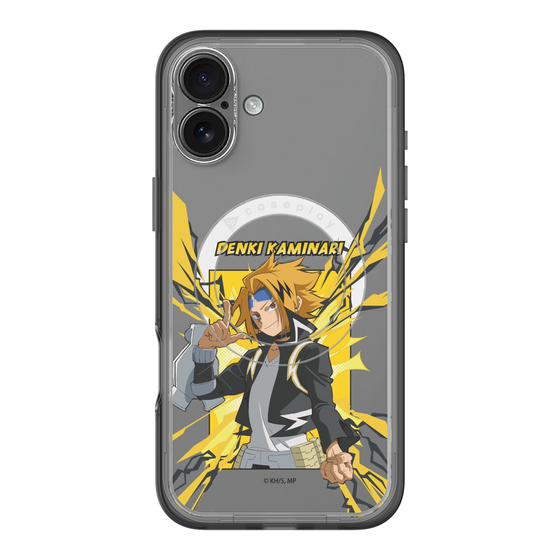 スリムプロテクションプレミアムケース with MagSafe［ 僕のヒーローアカデミア - ポップ - 上鳴 電気 ］