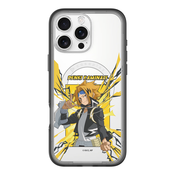 スリムプロテクションプレミアムケース with MagSafe［ 僕のヒーローアカデミア - ポップ - 上鳴 電気 ］