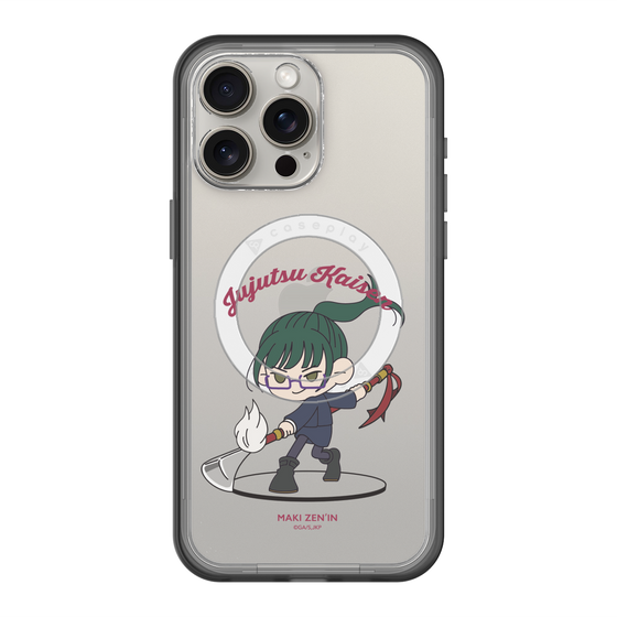 スリムプロテクションプレミアムケース with MagSafe［ 呪術廻戦 - ミニキャラ - 禪院 真希 ］