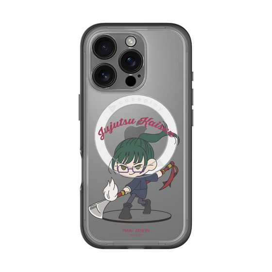 スリムプロテクションプレミアムケース with MagSafe［ 呪術廻戦 - ミニキャラ - 禪院 真希 ］