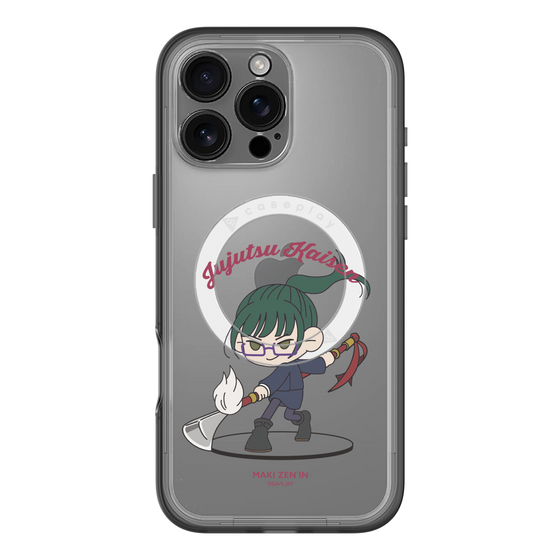 スリムプロテクションプレミアムケース with MagSafe［ 呪術廻戦 - ミニキャラ - 禪院 真希 ］