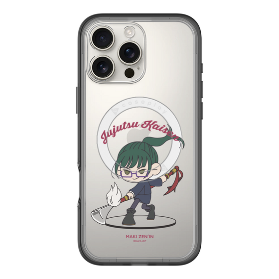 スリムプロテクションプレミアムケース with MagSafe［ 呪術廻戦 - ミニキャラ - 禪院 真希 ］