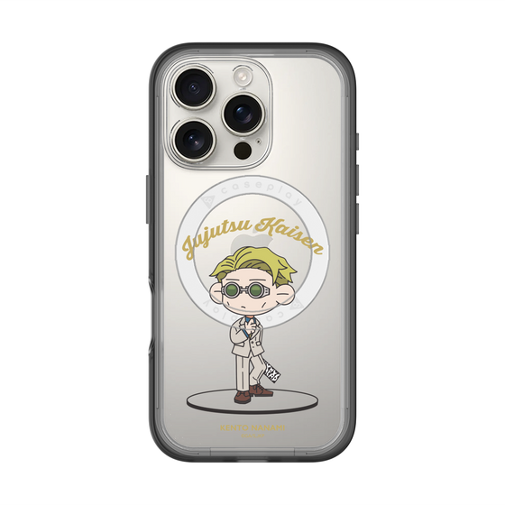 スリムプロテクションプレミアムケース with MagSafe［ 呪術廻戦 - ミニキャラ - 七海 建人 ］