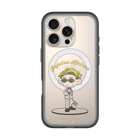 スリムプロテクションプレミアムケース with MagSafe［ 呪術廻戦 - ミニキャラ - 七海 建人 ］