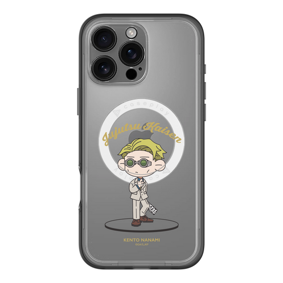 スリムプロテクションプレミアムケース with MagSafe［ 呪術廻戦 - ミニキャラ - 七海 建人 ］