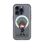 スリムプロテクションプレミアムケース with MagSafe［ 呪術廻戦 - ミニキャラ - 家入 硝子（懐玉・玉折） ］