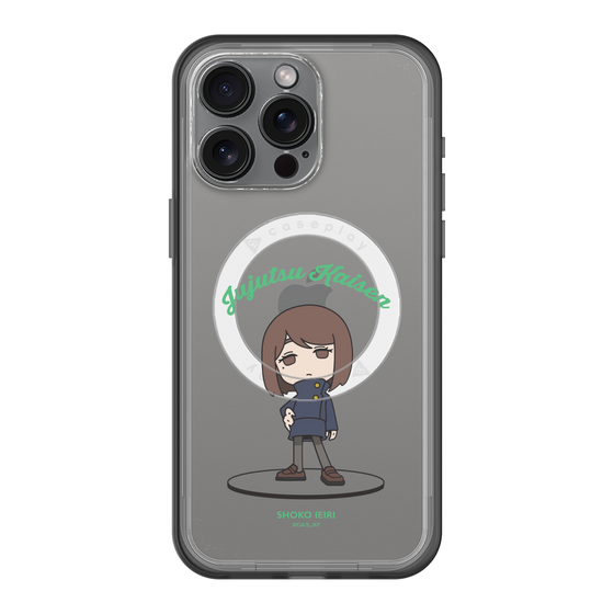 スリムプロテクションプレミアムケース with MagSafe［ 呪術廻戦 - ミニキャラ - 家入 硝子（懐玉・玉折） ］