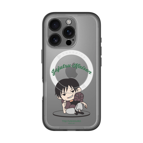 スリムプロテクションプレミアムケース with MagSafe［ 呪術廻戦 - ミニキャラ - 伏黒 甚爾（懐玉・玉折） ］