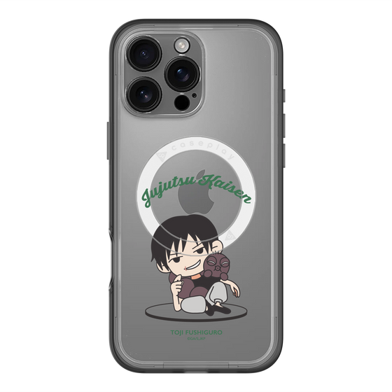 スリムプロテクションプレミアムケース with MagSafe［ 呪術廻戦 - ミニキャラ - 伏黒 甚爾（懐玉・玉折） ］