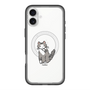 スリムプロテクションプレミアムケース with MagSafe［ オリジナル - CASEPLAYネコ - tabby ］