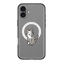 スリムプロテクションプレミアムケース with MagSafe［ オリジナル - CASEPLAYネコ - tabby ］