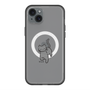 スリムプロテクションプレミアムケース with MagSafe［ オリジナル - CASEPLAYネコ - black ］
