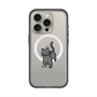 スリムプロテクションプレミアムケース with MagSafe［ オリジナル - CASEPLAYネコ - black ］
