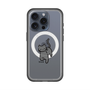 スリムプロテクションプレミアムケース with MagSafe［ オリジナル - CASEPLAYネコ - black ］