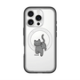 スリムプロテクションプレミアムケース with MagSafe［ オリジナル - CASEPLAYネコ - black ］