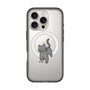 スリムプロテクションプレミアムケース with MagSafe［ オリジナル - CASEPLAYネコ - black ］