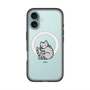 スリムプロテクションプレミアムケース with MagSafe［ オリジナル - CASEPLAYネコ - saba ］