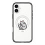 スリムプロテクションプレミアムケース with MagSafe［ オリジナル - CASEPLAYネコ - saba ］
