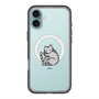 スリムプロテクションプレミアムケース with MagSafe［ オリジナル - CASEPLAYネコ - saba ］