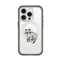 スリムプロテクションプレミアムケース with MagSafe［ オリジナル - CASEPLAYネコ - pointed ］