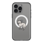 スリムプロテクションプレミアムケース with MagSafe［ オリジナル - CASEPLAYネコ - pointed ］