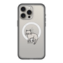 スリムプロテクションプレミアムケース with MagSafe［ オリジナル - CASEPLAYネコ - pointed ］