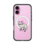 スリムプロテクションプレミアムケース with MagSafe［ オリジナル - CASEPLAYネコ - pointed ］