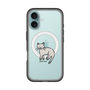 スリムプロテクションプレミアムケース with MagSafe［ オリジナル - CASEPLAYネコ - pointed ］
